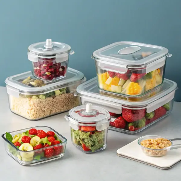 Silicone Baby Food Storage Containers